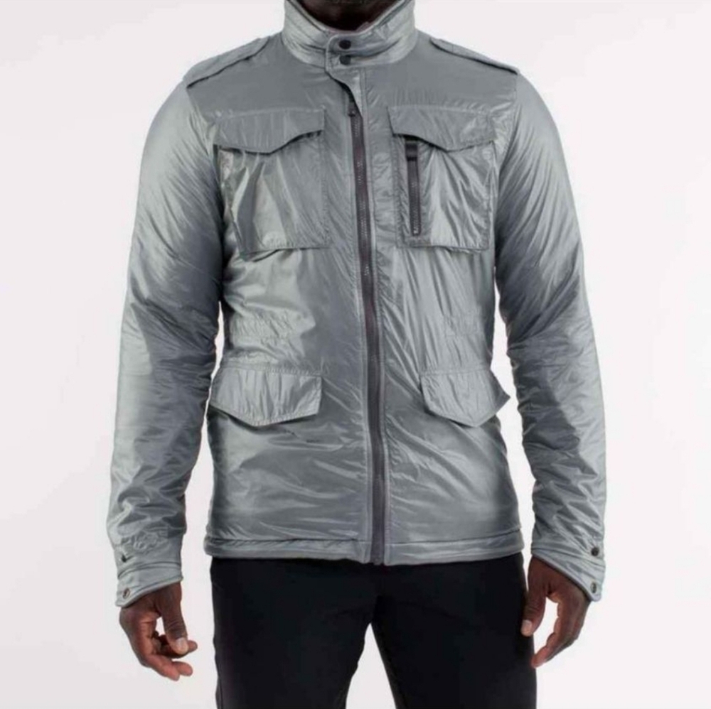Lululemon Polar Opposite Jacket Dark Slate/Monument, Like New/EUC